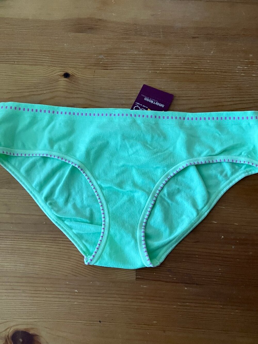 SO Seamless Ladies'/Teen panties and daywear Lime Green Ladies'Sz S Teen Sz XL.